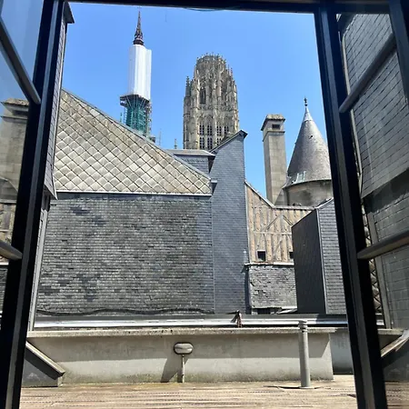 Carre D Or De Vue Sur La Cathedrale Appartamento Rouen